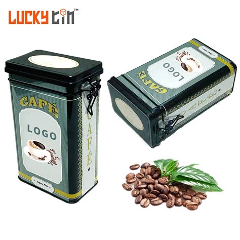 metal coffee tin box|Tin Metal Coffee Box .